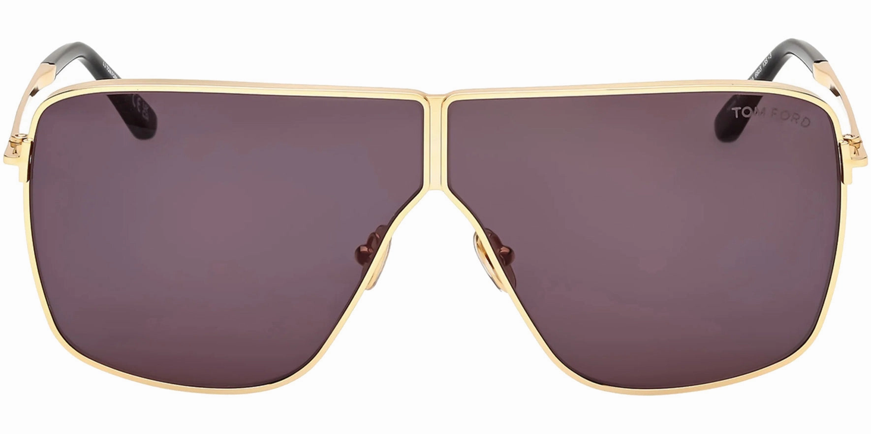 Tom Ford Huxley Oversized Navigator Sunglasses