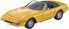 TOMYTEC Tomica Limited Vintage 1/64 LV Ferrari 365 GTS4 Yellow Finished Product