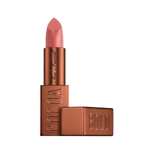 Too Faced Cocoa Bold Lipstick | High Pigment Lip with Creamy Texture   Matte Finish, Vegan   Cruelty Free