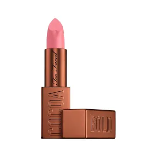 Too Faced Cocoa Bold Lipstick | High Pigment Lip with Creamy Texture   Matte Finish, Vegan   Cruelty Free