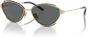 Tory Burch TY6103 Oval Sunglasses for Women   BUNDLE With Designer iWear Complimentary Eyewear Kit