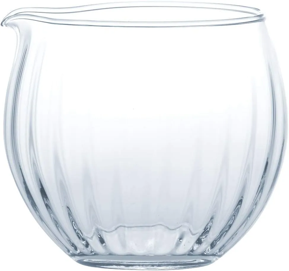 Toyo Sasaki Glass Tokuri Single Mouth Cup, Cold Sake Carafe, Made in Japan, Clear, Approx. 11.8 fl oz (320 ml)