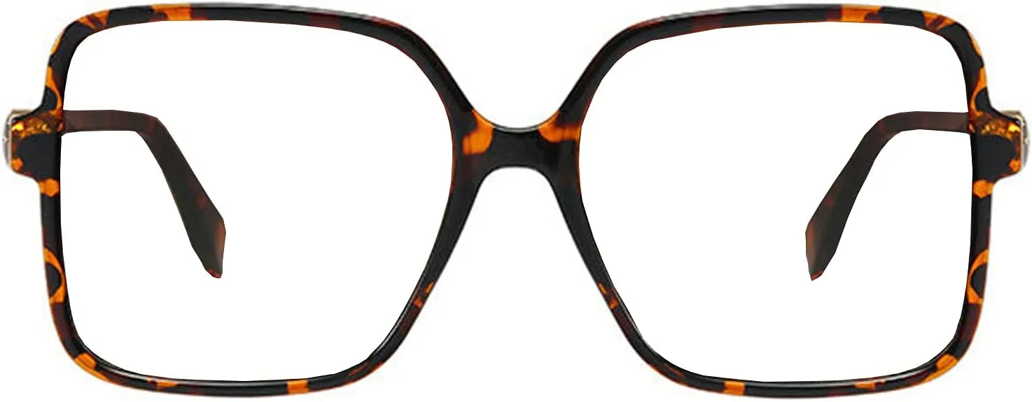 Transition Sunglasses Photochromic Bifocal Reading Glasses Women leopard Reader Fashion Oversized Square Driving Eyewea