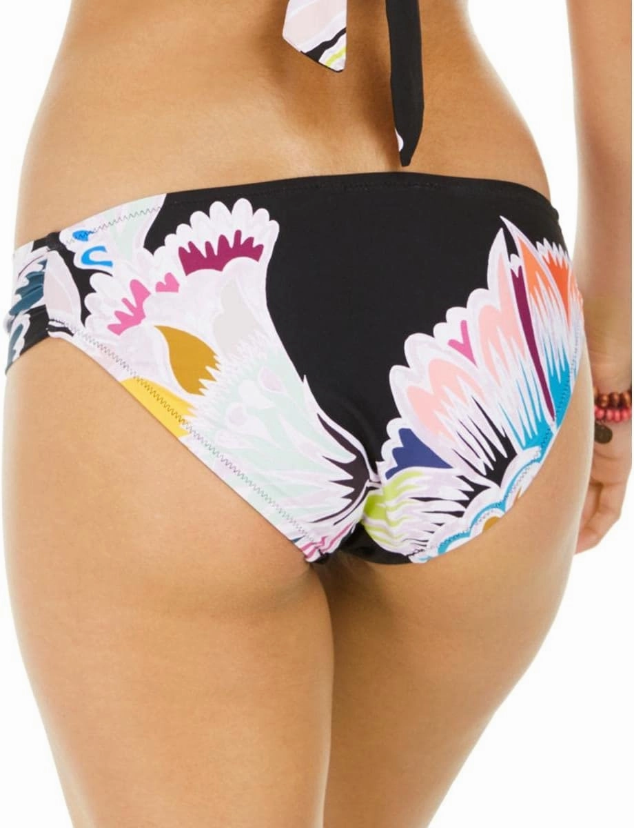 Trina Turk Women's Shirred Side Hipster Pant Bikini Swimsuit Bottom