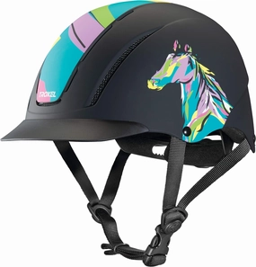 Troxel Dynasty Ultralight Horse Riding Helmet, Low-Profile, Adjustable Design, Safety Horseback Riding Gear
