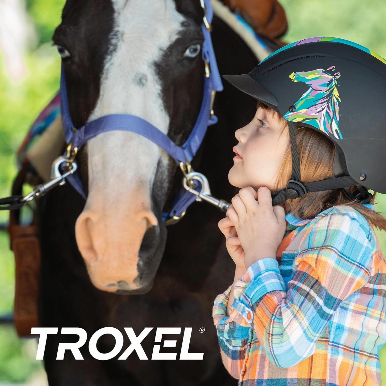 Troxel Dynasty Ultralight Horse Riding Helmet, Low-Profile, Adjustable Design, Safety Horseback Riding Gear