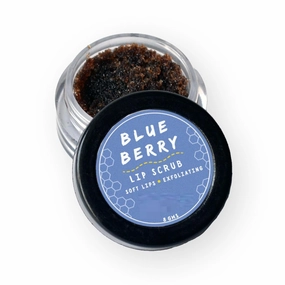 Tubees Lip Scrub for Lightening & Brightening Lips, Exfoliates Dark Lips Blueberry Lip Scrub, it helps lighten dark pigmentation 8gm