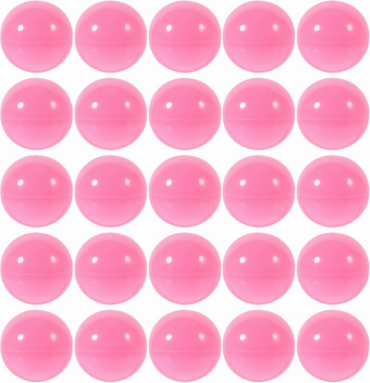 Unomor 50pcs Openable Raffle Balls - 1.57 Inch Raffle Balls for Party Games, Events, and Tombola Activities - Ideal for Raffles and Entertainment