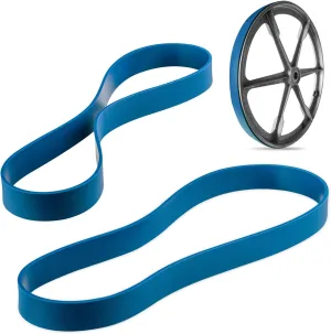 Urethane Band Saw Tires - Set of 2 - fits - WALKER TURNER BN-560 BAND SAW - Precise Blade Tracking - Installation Tool - Instruction - Made in USA