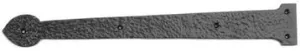 Van Dyke's Restorers Spade Decorative Strap, Black Powder Coat, 18"