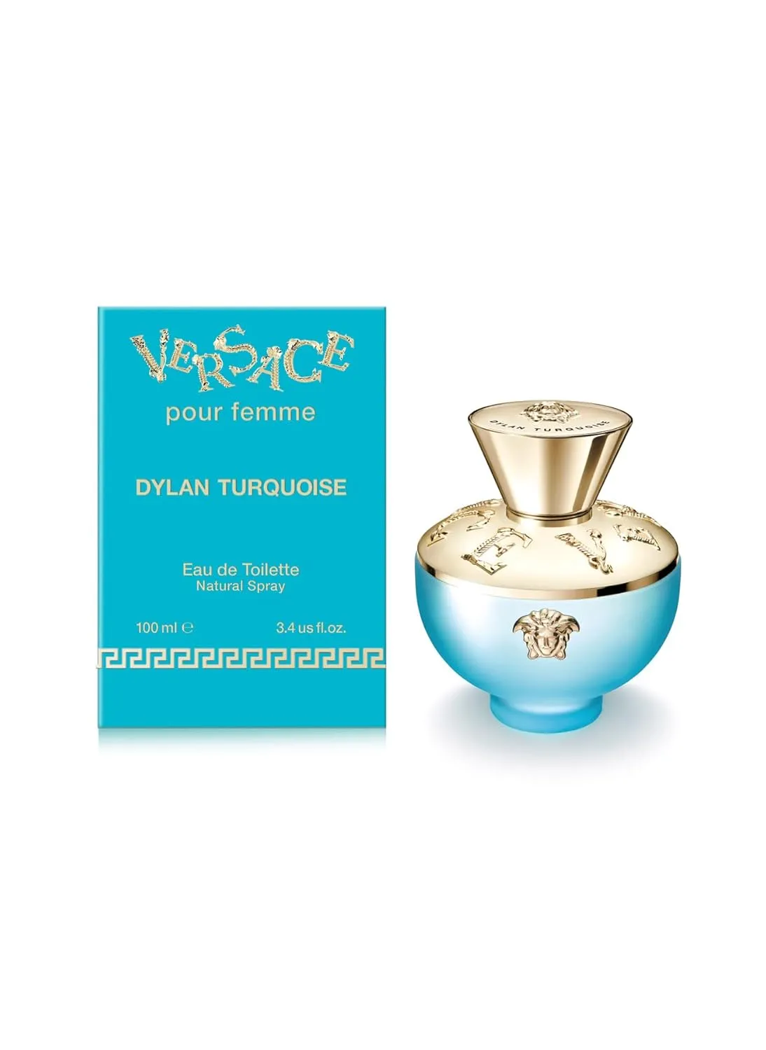 Versace Dylan Turquoise Pour Femme 3.4 oz Eau de Toilette Spay