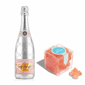 Veuve Clicquot Rich Rosé Champagne x Sugarfina Rosé All Day (Bears)