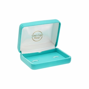 Vibrant Leatherette Cufflink Box