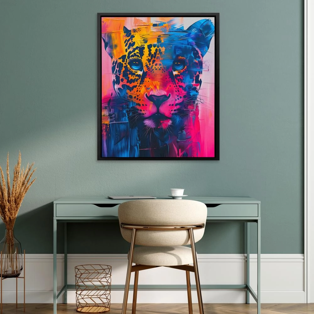 Vibrant Leopard