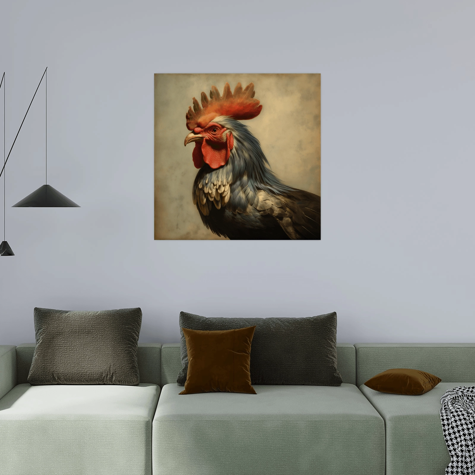 Vibrant Rooster