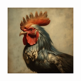 Vibrant Rooster