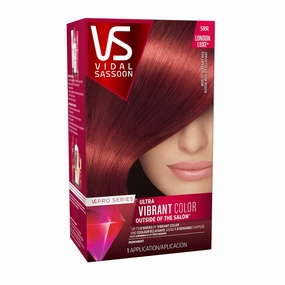 Vidal Sassoon Pro Series Permanent Hair Dye, 5RR Medium Vibrant Red Hair Color, Pack of 1