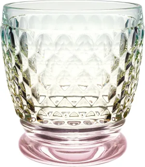 Villeroy & Boch Boston Pearl Tumbler, Set of 4, 11 oz, Crystal Glass Tumbler for Hot and Cold Drinks, Made in Germany, Dishwasher-Safe