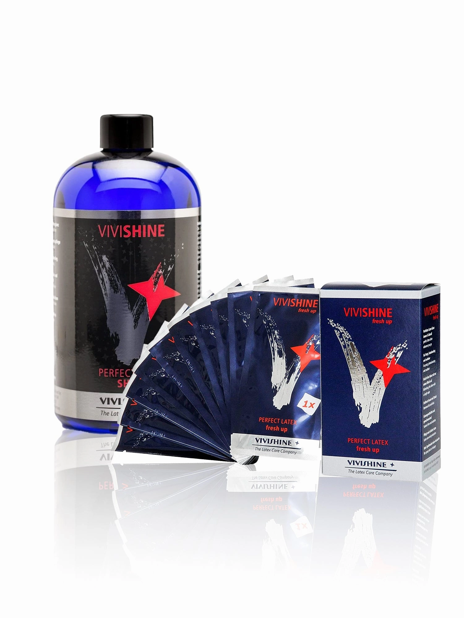 Vivishine 500ml and Vivishine Wipes Bundle