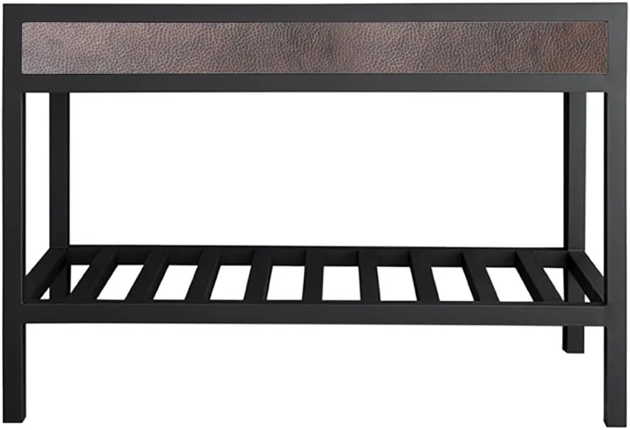 VNR482 Cuzco Bath Room Vanity Base, 48", Antique Copper