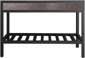 VNR482 Cuzco Bath Room Vanity Base, 48", Antique Copper
