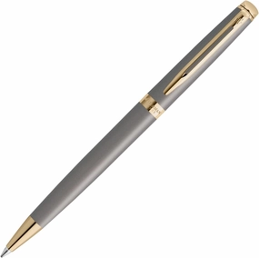 WATERMAN 2217936 Metropolitan Essential Stone Gray GT Fine Point Oil-based Ballpoint Pen Gift Luxury Official Authentic Imported