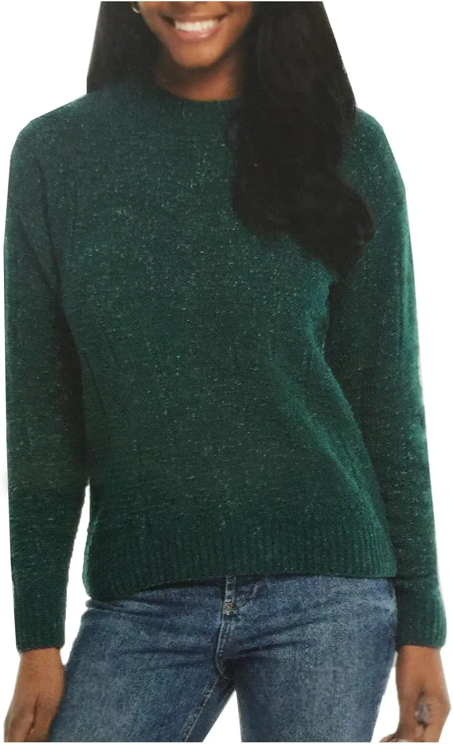 Weatherproof Vintage Women's Chenille Holiday Pullover Sweater