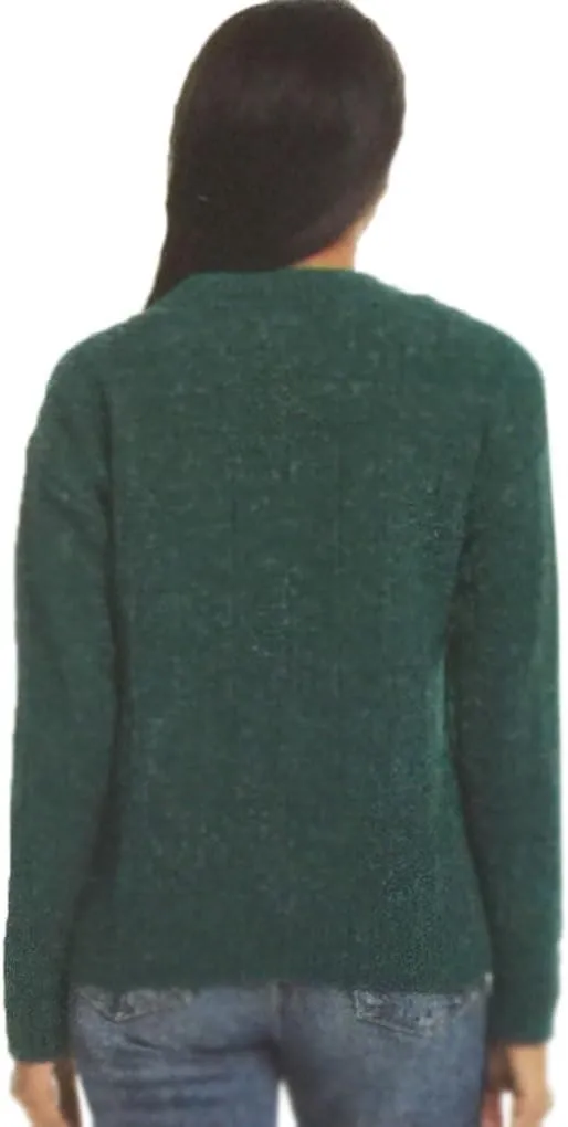 Weatherproof Vintage Women's Chenille Holiday Pullover Sweater