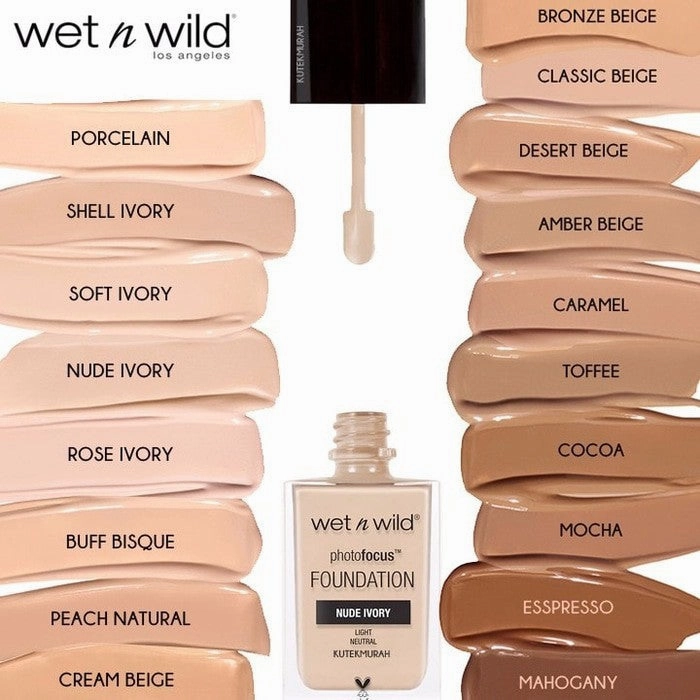 Wet n Wild Photo Focus Foundation Matte Soft Ivory