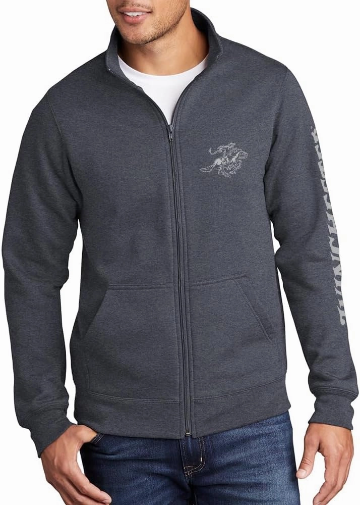 Winchester Official Pro Horse and Rider Men's Fleece Full Zip Sweatshirt