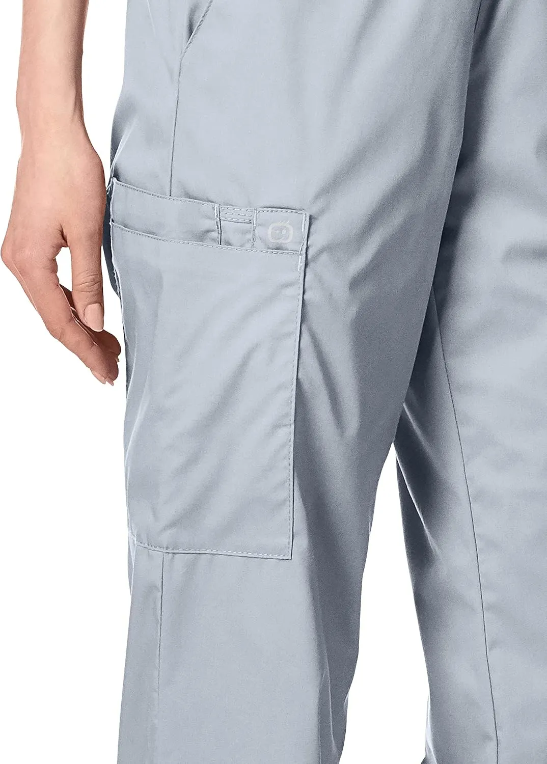 Wink WonderWORK Scrubs for Women, Pull-On Cargo Scrub Pant