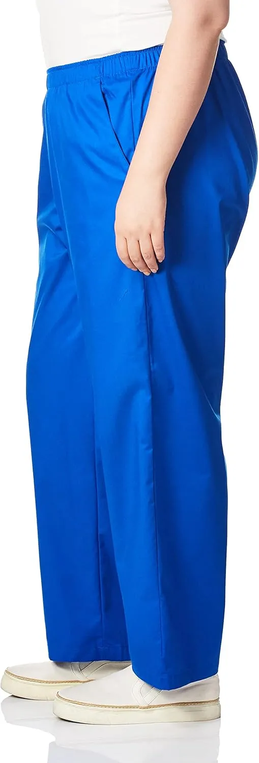 Wink WonderWORK Scrubs for Women, Pull-On Cargo Scrub Pant
