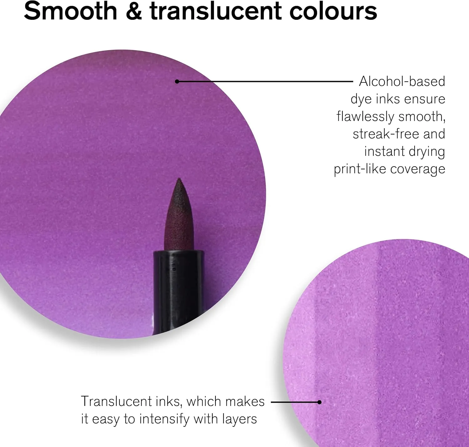 Winsor & Newton ProMarker Brush Set, 12 Count, Vibrant Tones
