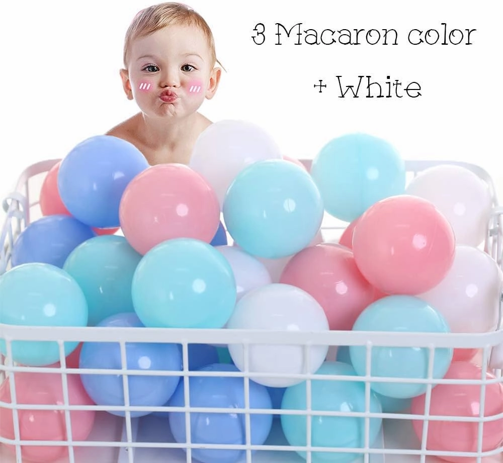 Wonder Space Soft Pit Balls, Chemical-Free Crush Proof Plastic Ocean Ball, BPA Free with No Smell, Safe for Toddler Ball Pit/Kiddie Pool/Indoor Baby Playpen