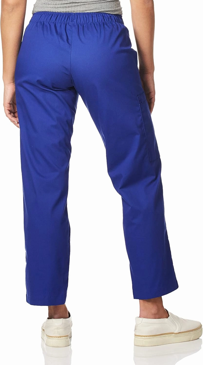 WonderWink Women's Petite Wonderwork Women's Pull-On Cargo Scrub Pant Petite