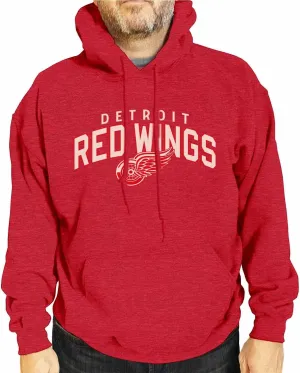 Wright & Ditson NHL Adult Unisex Powerplay Hooded Sweatshirt - Cotton Poly Fleece - Tagless and Comfortable