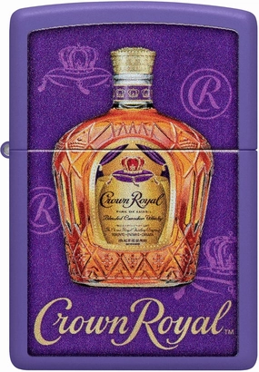 Zippo Lighter CR Bottle, Windproof, Custom Designed, Stainless Steel Body